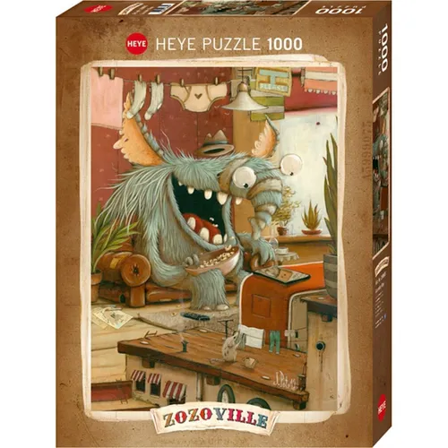 HEYE Puzzle Zozoville: Wä sche 1000 Teile von Heye