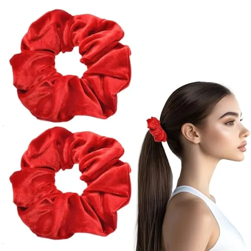 Stück Haargummi Seide MäDchen Haarband Seiden Scrunchies Seiden Haargummi Damen Haarschmuck Klein Silk Haargummis Haare DüNn Samt Kknekki Accessories HaarbäNder Invisibobble Scrunchie Haarklammer 2