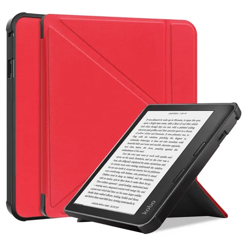 Tablet Hülle für Kobo Sage eReader 8 Zoll Slim Case Auto Sleep/Wake Funktion Rot