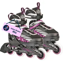 HUDORA Kinderinliner Mia, Gr. 29-40, schwarz/lila