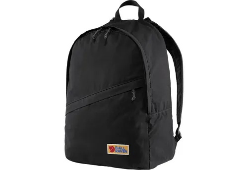 Fjällräven Vardag 16 Daypack schwarz - Stylischer 16 l Daypack von Fjällräven, ideal für Freizeit und Alltag; gefertigt aus robustem Material (65% Polyester, 35% Baumwolle) für Langlebigkeit.