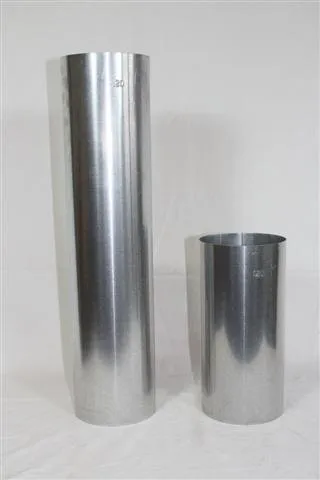 Rauchrohr, Ofenrohr Rohr 0,75 m FAL 110 ø 0,6mm stark