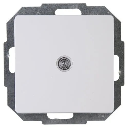 Kopp PARIS Taster beleuchtet in Arktis-Weiß in weiß von Kopp