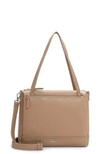 Tamaris Shopper TAS Kennia - Stilvolle Handtasche für Damen - Eleganter Shopper in Echtleder-Optik mit praktischem Reißverschluss. Ideal für den Alltag, bietet viel Stauraum und angenehme Haptik. Der verstellbare Umhängeriemen sorgt für Tragekomfort.