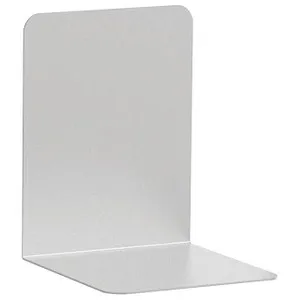 MAUL Buchstützen silber 10,0 x 10,0 x 13,0 cm, 2 St. von Maul