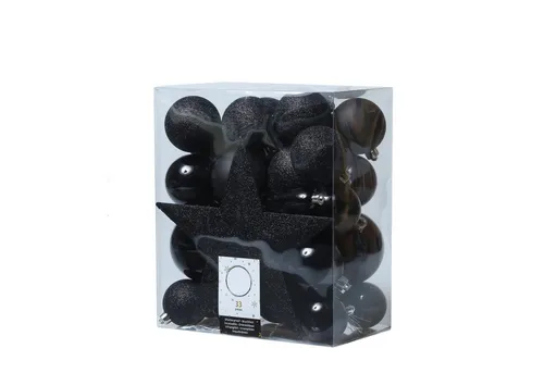 Weihnachtsbaumschmuck Schwarz von Marelida