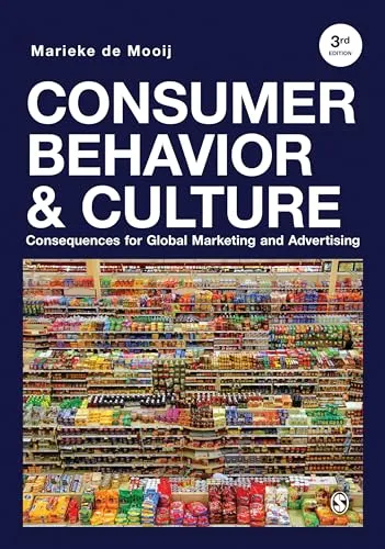 Consumer Behavior and Culture von Marieke de Mooij - Taschenbuch über die Auswirkungen von Konsumverhalten auf globales Marketing, ideal für Studierende und Fachleute im Bereich Wirtschaft.