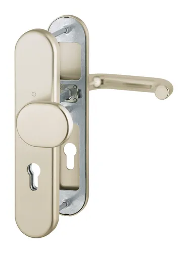 HOPPE® Zimmertür-Schutz-Wechselgarnitur Paris - Türsicherungen, wartungsfrei und mit eloxierter Oberfläche für langlebigen Schutz. Ideal für Holz- und Stahltüren, DIN rechts/links verwendbar.