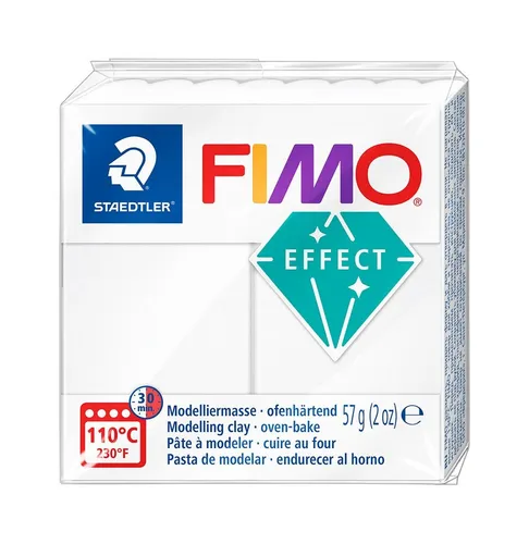  Fimo Effect - Transparentfarbe 014 weiß transluzent, 57g 34,21€/kg