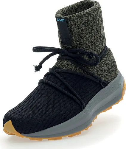 Uyn MAN Uynner Boot military green (E083) 45 - Wanderschuhe mit ultrabequemer 3D-Strickstruktur aus Merinowolle, wasserdicht und atmungsaktiv dank MEMBRAIN115-Membran. Ideal für Winteraktivitäten und lange Wanderungen, mit griffiger VIBRAM-Sohle für besten Halt.