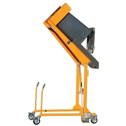 Produktbild Mülltonnen-Kippstation mit Handpumpe, RAL 2000 orange