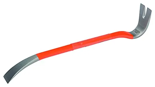 Bahco Premium-Nageleisen 500mm WBP500 - Nagel- & Brecheisen mit gebogenem und flachem Ende, aus Stahl SCM440 für hohe Langlebigkeit und einfache Handhabung.