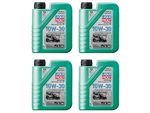 4x Original Liqui Moly 1L Universal Gartengeräte-Öl 10W-30 Universalöl 1273