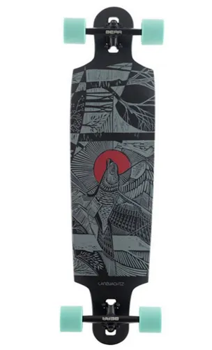 Landyachtz Longboard DROP CAT 38” DROP THROUGH LONGBOARD COMPLETE