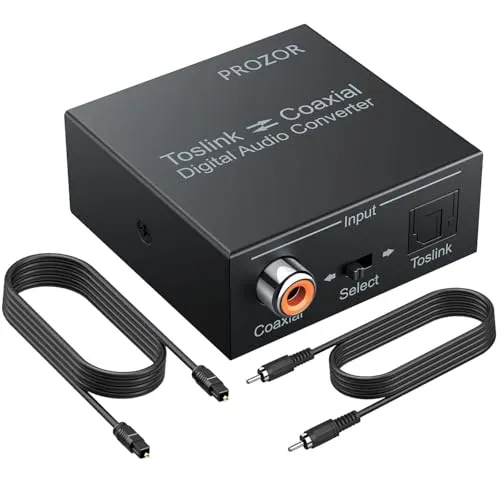 PROZOR Bidirektionaler Digital Audio Konverter DAC