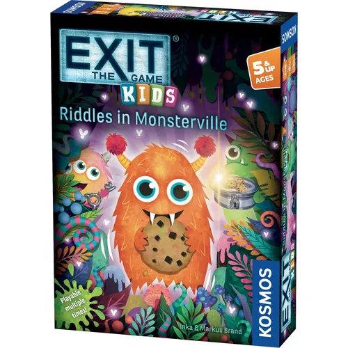 EXIT: The Game - Kids - Riddles in Monsterville | Kids Game | Puzzles | Brainsteasers | Co-op Games