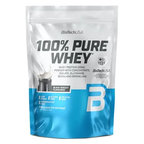 BioTechUSA 100% Pure Whey | Molkenprotein aus Konzentrat & Isolat