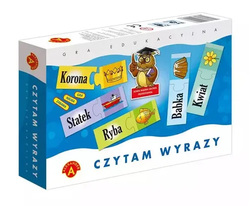 Czytam wyrazy. Gra edukacyjna Alexander