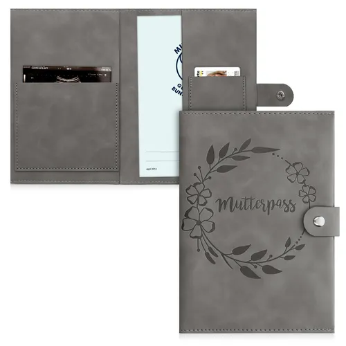 Mutterpasshülle Hülle für deutschen Mutterpass mit extra Fächern Klapphülle Case
