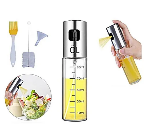 Faizee Möbel Ölspender Öl Sprüher Flasche 100ML Öl Sprühflasche Essig Spritzer Ölspender, (4-tlg)