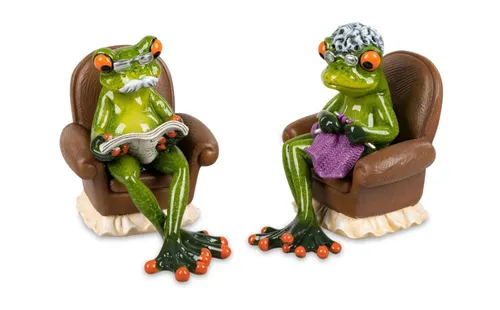 Witzige Frosch Figürchen