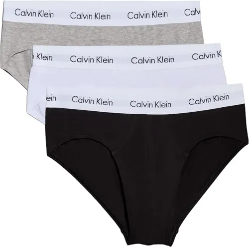 Calvin Klein Herren 3er Pack Hip Briefs Unterhosen von Calvin Klein