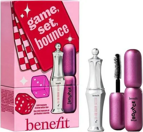 Benefit Game, Set, Bounce Duo Set mit dekorativer Kosmetik 4 g + 3,5 ml