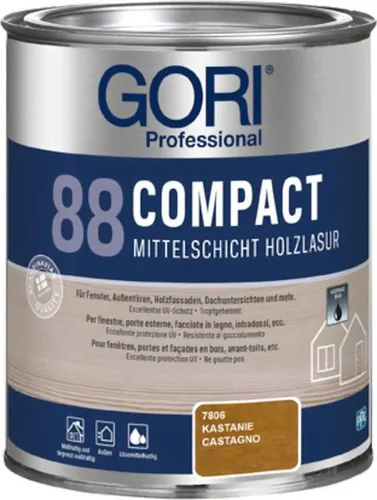 GORI 88 COMPACT-LASUR0,75 Liter 7806 Kastanie