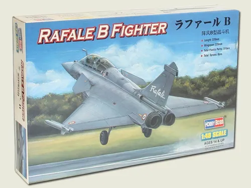 Hobby Boss France Rafale B Fighter (80317) - Modellbau Bausatz des legendären französischen Kampfjets Rafale B, ideal für Sammler und Modellbau-Enthusiasten, detailgetreue Nachbildung für faszinierende Bauprojekte.