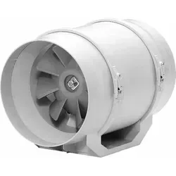 Helios Multivent-Rohrventilator MV 100 A - Abluftlüfter & Rohrventilatoren, schwenkbarer Rohrventilator für flexible Luftführung und effiziente Belüftung in kleinen Räumen.