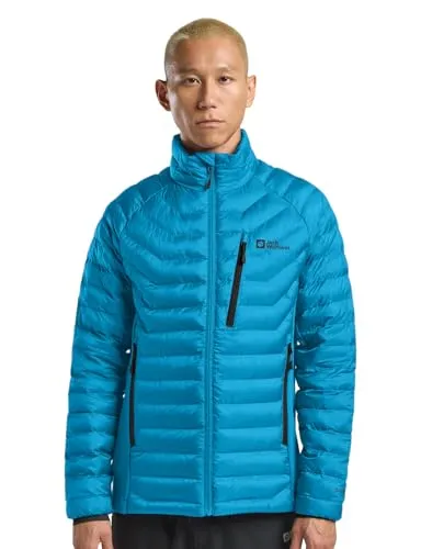 Funktionsjacke JACK WOLFSKIN ROUTEBURN PRO INS JKT M - Hochwertige Herrenjacke für kaltes, nasses Wetter mit wind- und wasserabweisendem TEXASHIELD PRO-Gewebe und isolierender TEXATHERM PRO-Füllung. Ideal für Outdoor-Abenteuer!
