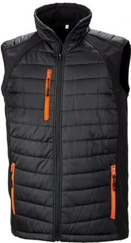 Result Funktionsweste Herren Black Compass Softshell Gilet