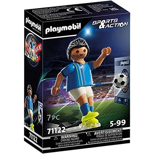 PLAYMOBIL 71122 Sports&Action Fußballspieler Italiens seit 5 Jahren