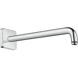 hansgrohe Brausearm E 27446000 - 389 mm, Wandmontage in Chrom - Sanitärinstallation - Hochwertiger Brausearm für Croma Select Kopfbrausen, sorgt für eine elegante und funktionale Dusche.