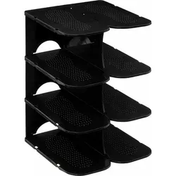 5five Schuhschrank aus Kunststoff in Schwarz