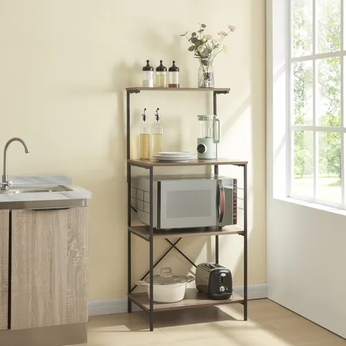 Küchenregal Billund mit 4 Ablageflächen