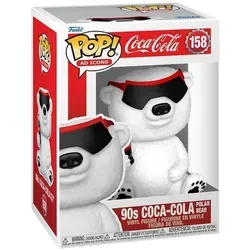 Coca-Cola - 90s Coca-Cola Polar Bear 158 - Funko Pop! - Vinyl Figur