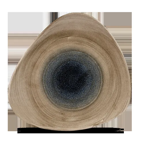 Churchill STONECAST Aqueous Bayou Triangle Plate 26,5 cm von Churchill
