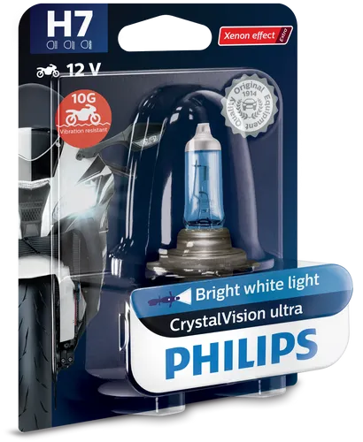 Philips Glühlampe, Fernscheinwerfer CrystalVision ultra moto 12972CVUBW