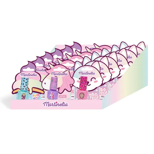 Kinder Nagellack Martinelia 4ml - Tiermotive, Leicht Abwaschbar, Bunt