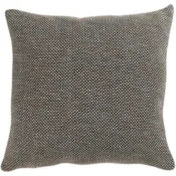 Douceur D'Intérieur Kissenbezug MOSCOU 40 x 40 cm - Hochwertiger Kissenbezug in Braun, 40 x 40 cm, pflegeleicht und waschmaschinenfest. Ideal zur Verschönerung Ihrer Wohnräume und sorgt für einen stilvollen Akzent.