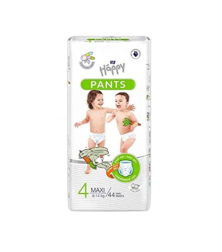 Windelhose Kinder Happy Pants Maxi, Folienverpackung, 8-14 kg, 44 Stück