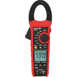 UNI-T Stromzange UT219DS, 600 A AC/DC - Präzise Messungen - Multimeter für AC/DC, misst bis zu 600 A, ideal für professionelle Anwendungen und präzise elektrische Analysen.