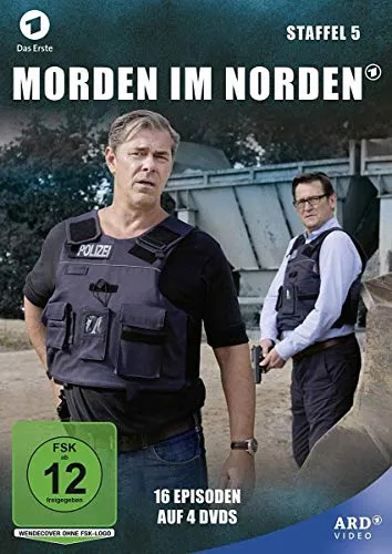 DVD Morden im Norden Staffel 5 - 16 Episoden auf 4 DVDs - Filme: Entdecken Sie die spannende 5. Staffel mit 16 Episoden in bester Qualität, ideal für Krimi-Fans und Serienliebhaber.