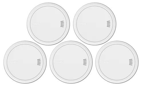 ABUS Funk-Rauchmelder Prefira Connect, 5er Set