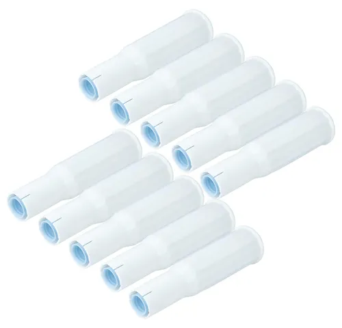 vhbw 10x Wasserfilter Filter Ersatz für Universitea of Tea 1040 für Kaffeevollautomat, Espressomaschine Weiß