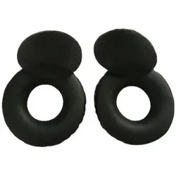 INF Ohrpolster für Sennheiser HD25/PC150/PC151/PC155 Schwarz model 2 - Schwarz