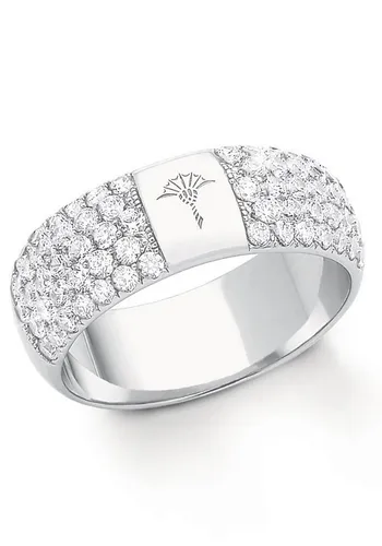 Joop! Damenring 925er Silber mit 66 Zirkonia - Eleganter Damenring aus 925er Silber, verziert mit 66 funkelnden Zirkonia – ein zeitloses Schmuckstück für besondere Anlässe.