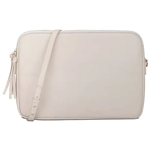 Expatrié Laptoptasche MARLENE 15 Zoll Damen - Elegante 2-in-1 Laptoptasche aus hochwertigem PU-Kunstleder, ideal für Beruf und Uni, mit Platz für einen Laptop bis 15 Zoll und praktischen Fächern.
