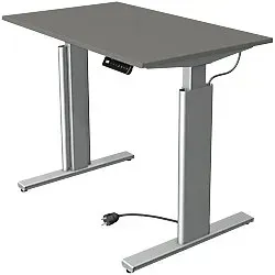 Kerkmann Move 3 tube elektrisch höhenverstellbarer Schreibtisch - Kinderschreibtische mit ergonomischer Höhenverstellung für flexibles Arbeiten und optimalen Komfort. Ideal für eine gesunde Arbeitsposition dank Memory-Funktion und Kollisionsschutz.